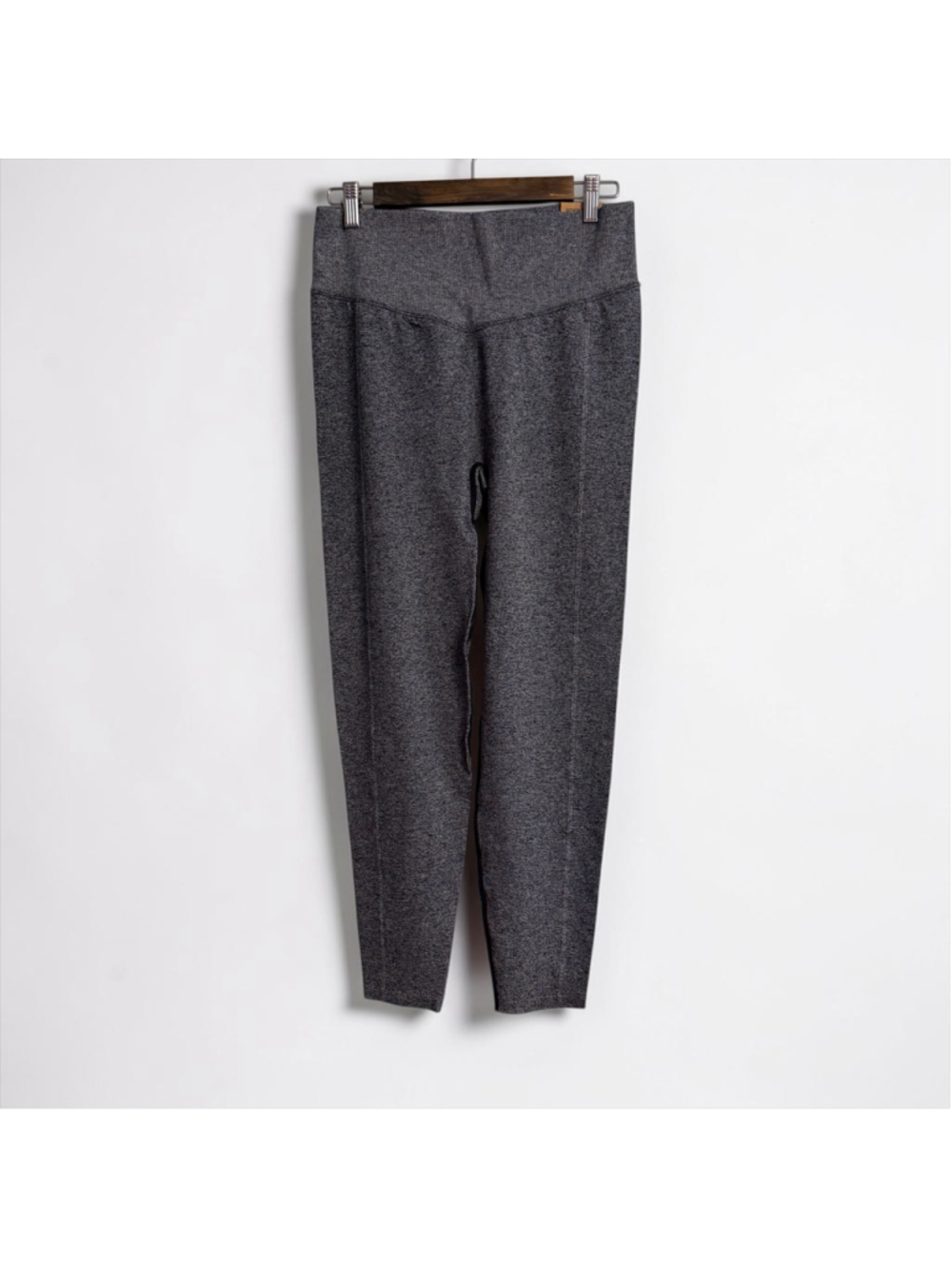 Women's PINK Active Gray Seamless High Waist Full Length Leggings XL NEW